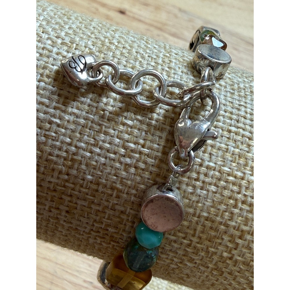 Boho Eclectic Colorful Beaded Artisan Brighton Bracelet - Picture 4 of 11